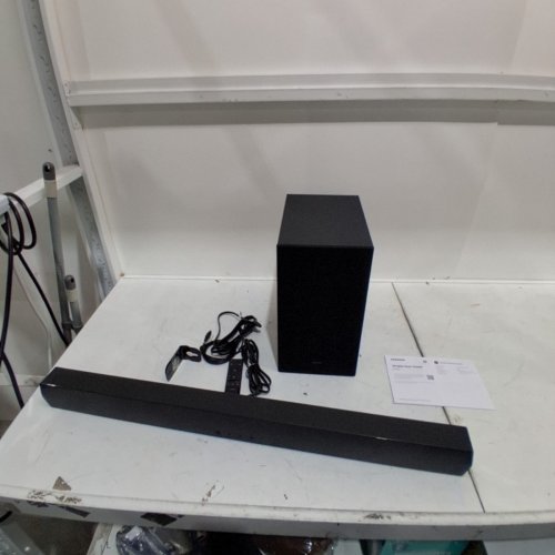 SAMSUNG 2.1CH SOUNDBAR W/DOLBY DIGITAL 5.1 AND WIRELESS SUBWOOFER - BLACK (MODEL: HW-B550F) image 2