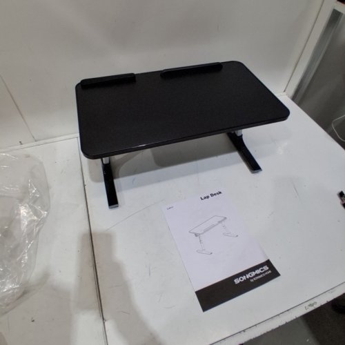 SONGMICS POP UP LAP DESK - BLACK (MODEL: LLD117B101) image 2