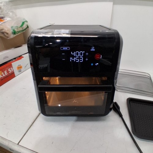 CHEFMAN 6-IN-1 DIGITAL AIR FRYER OVEN - 12QT CAPACITY - BLACK (MODEL: RJ38-RDO-V12-CA) image 4