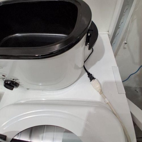 HEY NEMO ELECTRIC ROASTER OVEN, TURKEY ROASTER WITH VIEWING LID - 26 QT - 1450W - WHITE (MODEL: ZER002SL-11-HM) image 2