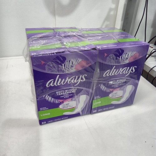 200PK ALWAYS ANTI-BUNCH XTRA PROTECTION DAILY LINERS - LONG image 2