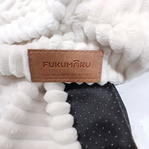 FUKUMARU ORTHOPEDIC DOG SOFA - 36" X 25" - CREAM - (MODEL:BS08-F-C) image 2