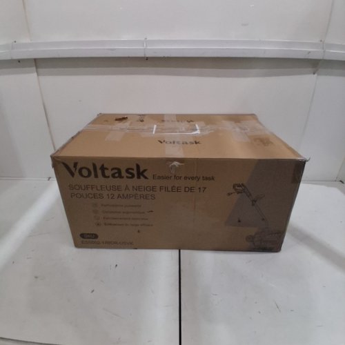 VOLTASK VOLTASK CORDED SNOW BLOWER WITH WHEELS - 12A - 17" - ORANGE/BLACK (MODEL: SPEG08/ESS002-170) image 8