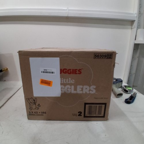186PK HUGGIES LITTLE SNUGGLERS DIAPERS - SIZE 2 (MODEL: 56310) image 2