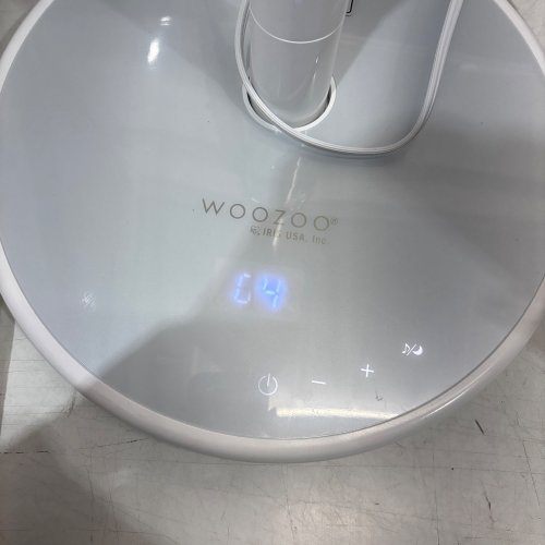 WOOZOO BY IRIS 360°PEDESTAL FAN WITH REMOTE- WHITE/GREY (MODEL: STF-360DC) image 2