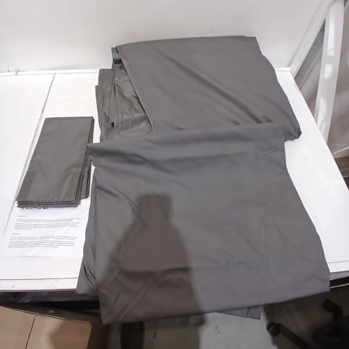 SOJAG VENTURA CURTAINS FOR GAZEBO WITH ZIPPERS 10FT X 14FT -GREY image 2