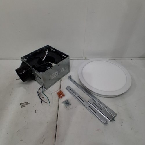 BATHROOM CEILING EXHAUST FAN WITH DIMMABLE LIGHT - 48W - WHITE - (MODEL:C&C-0511VS2) image 2