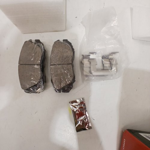 A-PREMIUM FRONT AND REAR CERAMIC BRAKE PADS - FOR SELECT MAKES AND MODELS - (MODEL:R0924A11225 / BPD14210) image 2