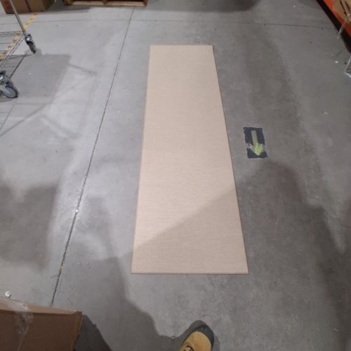 COLOR G RUNNER RUG - 24" X 83" - BEIGE image 3