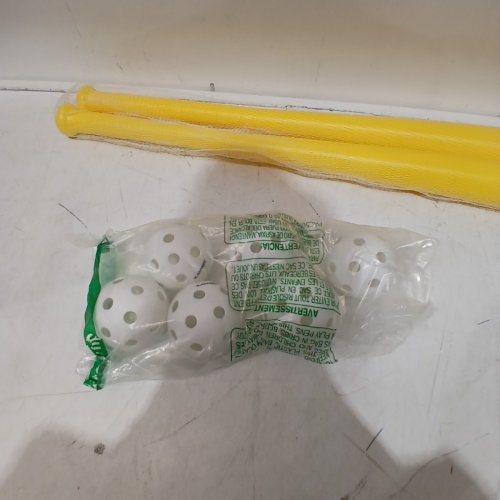 7PC CANNON SPORTS PLASTIC BASEBALL BAT AND BALL SET 29.5" - YELLOW image 3