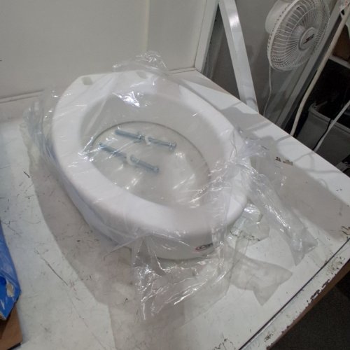 CAREX HEALTH BRANDS 3.5" TOILET SEAT ELEVATOR - ELONGATED image 2