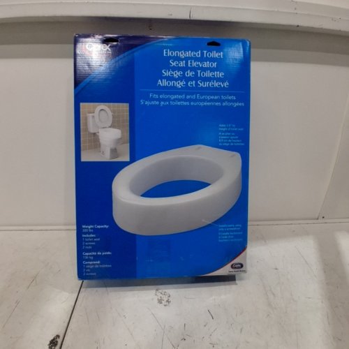 CAREX HEALTH BRANDS 3.5" TOILET SEAT ELEVATOR - ELONGATED image 3