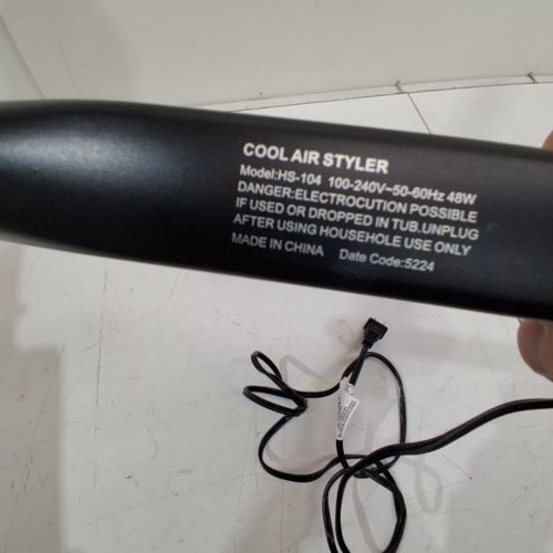 SKIMI COOL AIR STYLER - 5 TEMPERATURE SETTINGS - 100V-240V - BLACK (MODEL: HS-104) image 3