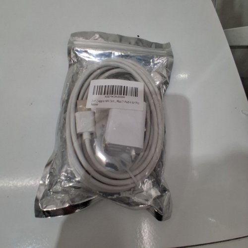 LIGHTNING CABLE WITH DUAL USB PORT BLOCK - 10FT - WHITE image 2