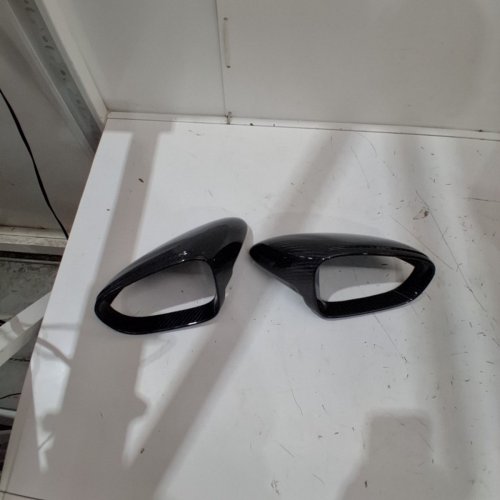 2PC SUNCOAST PARTS CARBON FIBER UPPER MIRROR HOUSINGS FOR 2020 TO 2026 PORSCHE 911 MODELS - BLACK image 5