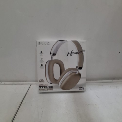 WIRELESS STEREO BLUETOOTH HEADPHONES - 40 HOURS - GOLD (MODEL : SY-BT1632) image 6