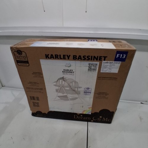 DREAM ON ME KARLEY FOLDABLE BASSINET - GREY (MODEL: 441CA-GY) image 2