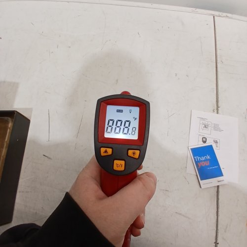 ASTROAI DIGITAL INFRARED LASER THERMOMETER GUN - RED image 2