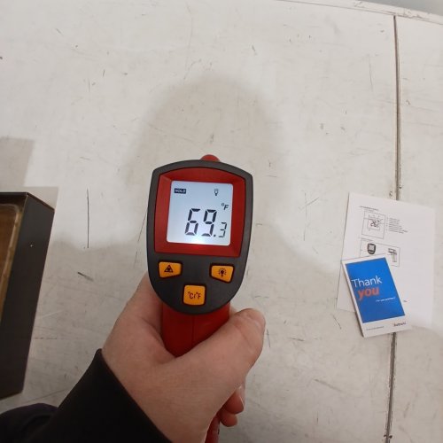 ASTROAI DIGITAL INFRARED LASER THERMOMETER GUN - RED image 3