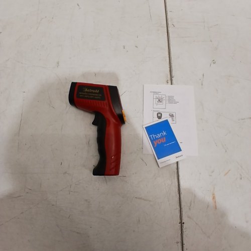 ASTROAI DIGITAL INFRARED LASER THERMOMETER GUN - RED image 4