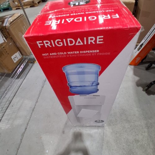 FRIGIDAIRE TOP-LOAD HOT & COLD WATER COOLER/DISPENSER - FITS 3-5 GALLON BOTTLES - WHITE (MODEL: EFWC498) image 7