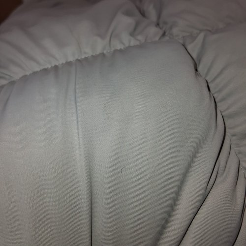 MELLOW STUFFED PUFF PILLOW - 20" X 26" REGULAR - GREY image 3
