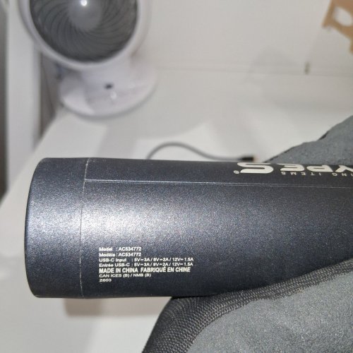 TYPE S MULTIPURPOSE AD2 PRO ELECTRIC AIR DUSTER WITH BRUSHLESS MOTOR & LED - 4 ADJUSTABLE SPEED LEVELS - 12,000 MAH, 20,000-90,000 RPM, 120 MINUTES RUN TIME - BLACK (MODEL: 1978193) image 4