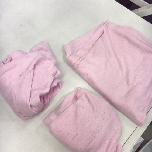 3PC WOMEN'S SPLENDID PAJAMA SET WITH PANTS, TANK AND CARDIGAN - EXTRA SMALL - PINK (STYLE: 1991798) image 2