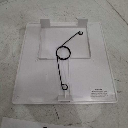MORVAT ADJUSTABLE SPRING ACCESS PANEL FOR DRYWALL - 10" X 10" - WHITE image 3