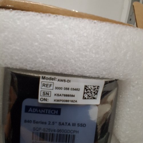 ADVANTECH INDUSTRIAL SATA III SSD - 2.5" - 960GB (MODEL: AWS-DI / SQF-S25V4-960GDCPH) image 2