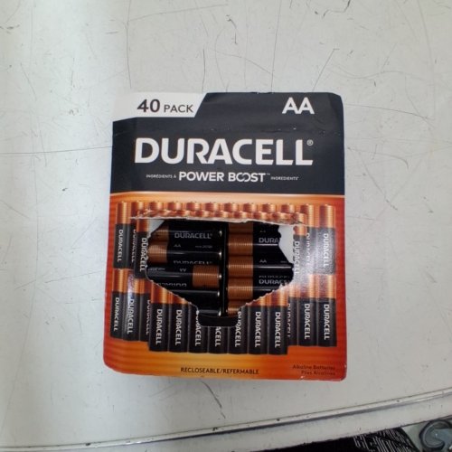 40PK DURACELL AA POWERBOOST BATTERIES (MODEL: 1025574 / MN15TB40) image 2