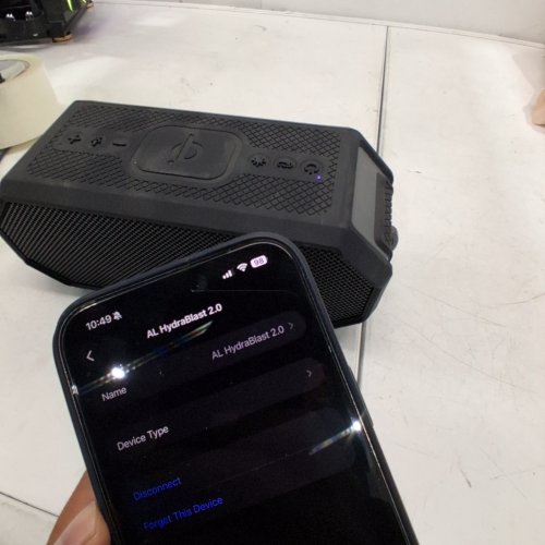 ALTEC LANSING HYDRABOOM 2.0 EVERYTHINGPROOF SPEAKER - BLACK image 2