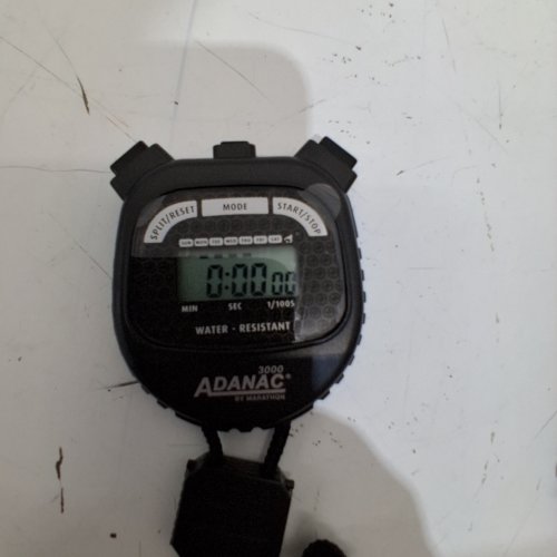 ADANAC 3000 DIGITAL STOPWATCH TIMER - BLACK (MODEL: ST083000-YE) image 2