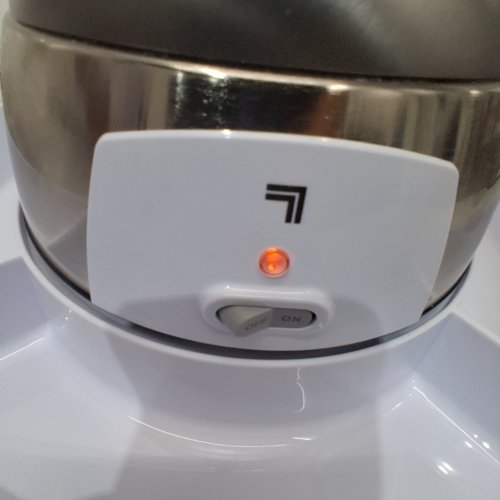 SHARPER IMAGE FLAMELESS ELECTRIC S'MORES MAKER - WHITE/STAINLESS STEEL (MODEL: 3333010) image 2