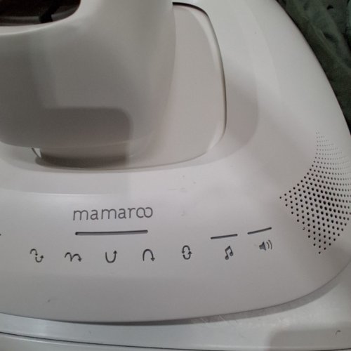 UPPABABY MAMAROO SMART SWING - 5 MOTIONS, 5 SPEEDS, 4 SOUNDS WITH MOTION SYNC TECHNOLOGY AND BLUETOOTH - 36" - CAMILA/GREEN (MODEL: 2001-MRO-NA-CAM) image 5