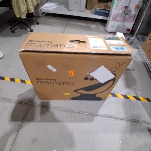 UPPABABY MAMAROO SMART SWING - 5 MOTIONS, 5 SPEEDS, 4 SOUNDS WITH MOTION SYNC TECHNOLOGY AND BLUETOOTH - 36" - CAMILA/GREEN (MODEL: 2001-MRO-NA-CAM) image 9