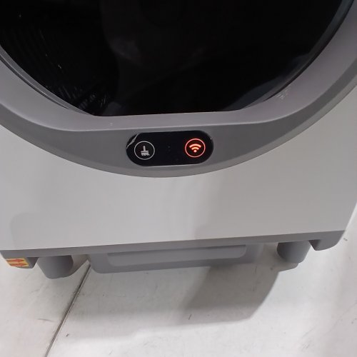 ELLENPENT AUTOMATIC SELF-CLEANING CAT LITTER BOX WITH APP CONTROL AND SAFETY SENSOR - 90L CAPACITY - GREY/WHITE (MODEL: CH-ICB019) image 2