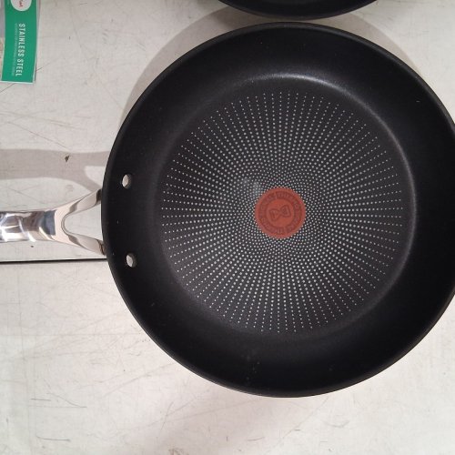 3PC JAMIE OLIVER BY TEFAL STAINLESS STEEL NON-STICK FRYING PAN SET WITH INDUCTION - 8", 9", 11" - BLACK (MODEL: E304S344) image 4