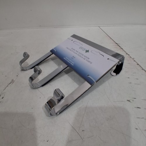 ERA OVER-THE-DOOR HOOK - 6.5" W X 3" D X 17" H - CHROME (MODEL: WC6614CH) image 3