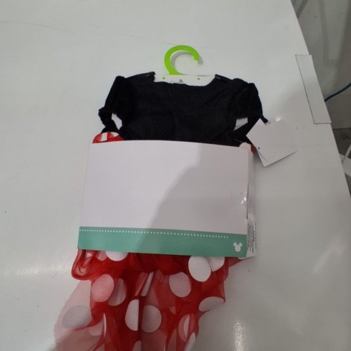 2PC BABY DISGUISE MINNIE MOUSE COSTUME - 12-18 MONTHS - RED BLACK image 3