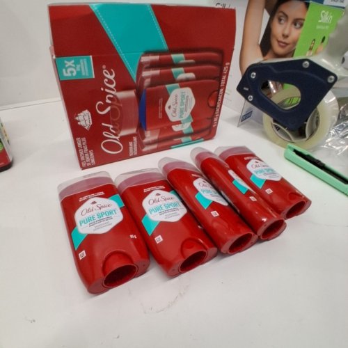 5 OLD SPICE PURE SPORT HIGH ENDURANCE MENS DEODORANT - 85G EACH image 3