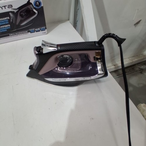 ROWENTA POWERFUL DURABLE STAINLESS STEEL STEAM IRON WITH AUTO SHUT OFF -1700W - PURPLE/BLACK (MODEL: DW2361) image 3