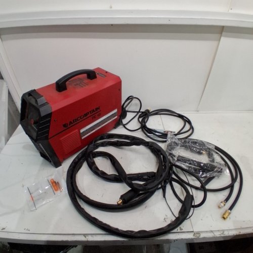 ARCCAPTAIN TIG WELDER AC/DC MULTIPROCESS WELDING MACHINE - 200AMP -110/220V - RED (MODEL: TIG200PACDC) image 2