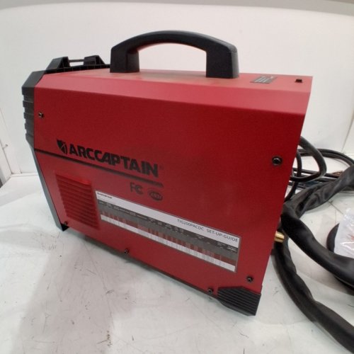 ARCCAPTAIN TIG WELDER AC/DC MULTIPROCESS WELDING MACHINE - 200AMP -110/220V - RED (MODEL: TIG200PACDC) image 6