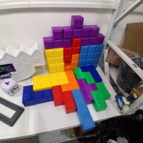 24PC TETRIS TUMBLE XL INDOOR /OUTDOOR GAME (MODEL: 1819487) image 2