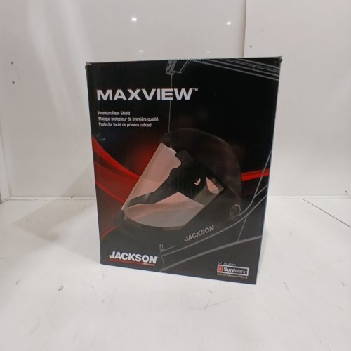 JACKSON SAFETY MAXVIEW 370 SPEED DIAL LIGHTWEIGHT FACE SHIELD - ONE SIZE - UNCOATED CLEAR (MODEL: 14200) image 3