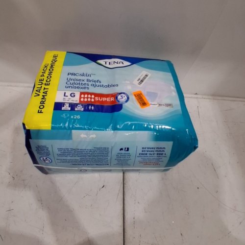 26PK UNISEX TENA PROSKIN BRIEFS - LARGE - SUPER ABSORBANT image 2