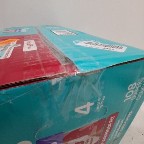 108PK PAMPERS CRUISERS 360 BABY DIAPERS - SIZE 4 image 3