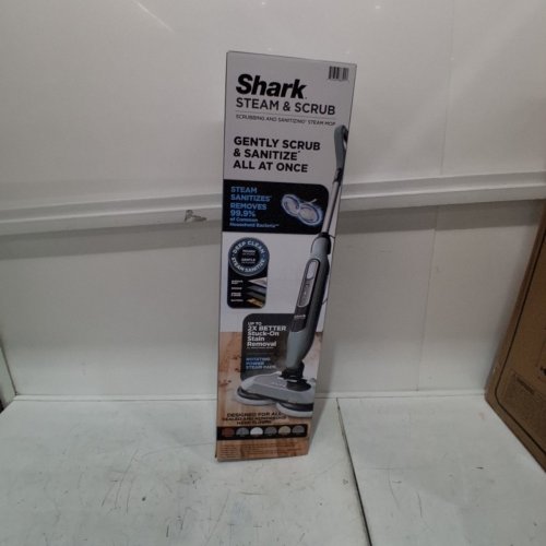 SHARK STEAM AND SCRUB ALL-IN-ONE SCRUBBING AND SANITIZING HARD FLOOR STEAM MOP - 1120W - TEAL (MODEL: S8001C) image 9