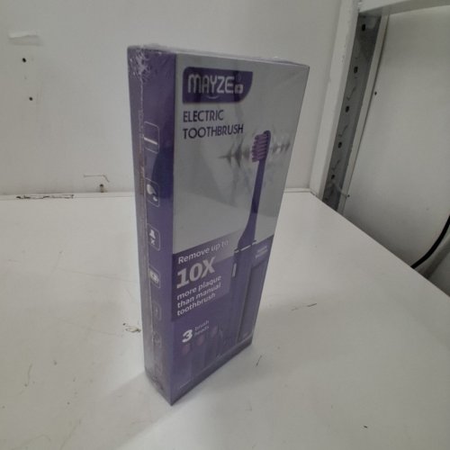 MAYZE ELECTRIC TOOTHBRUSH WITH PORTABLE DUST COVER - PURPLE image 2